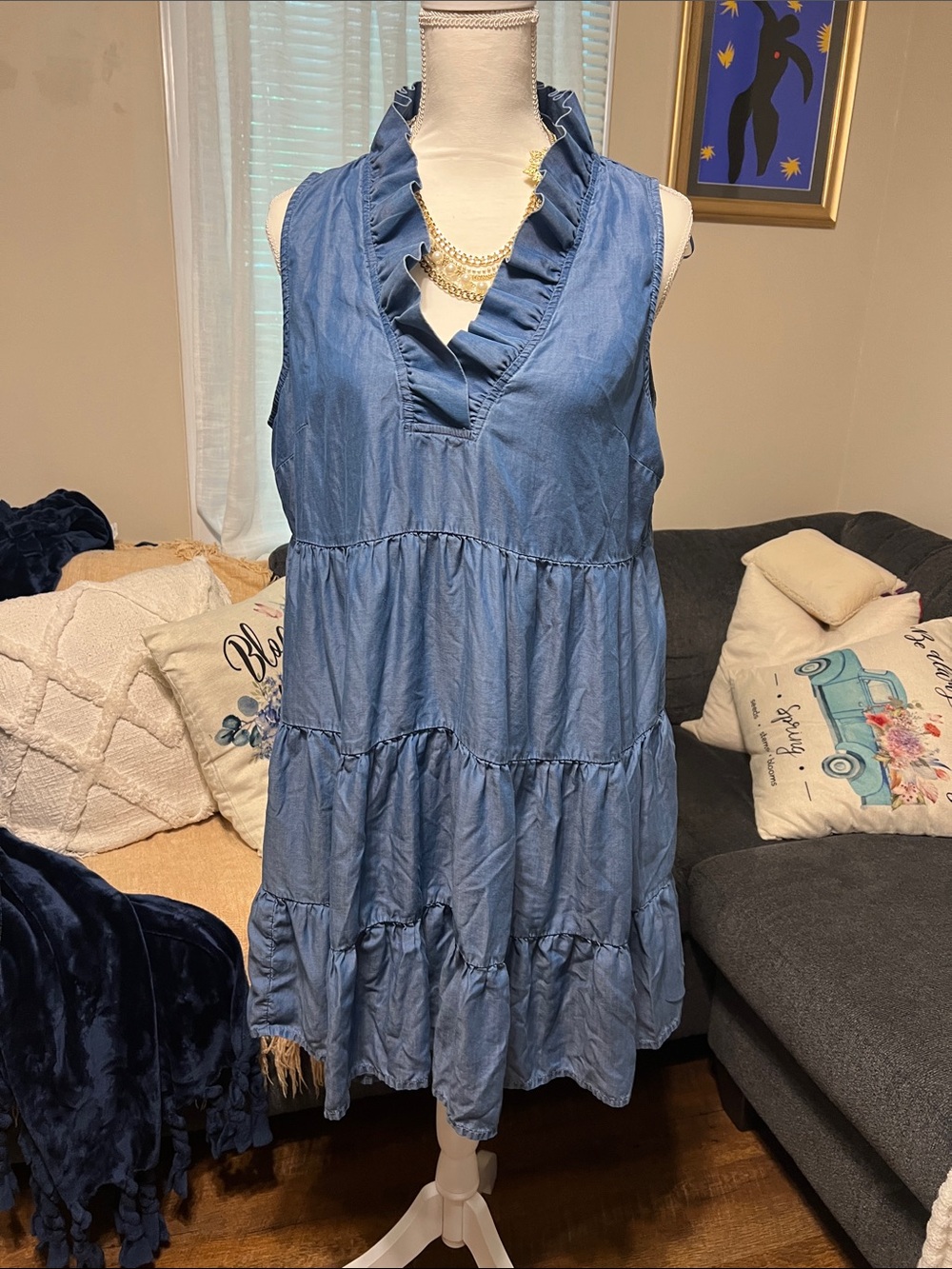 Crown ivy blue dress